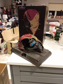 Beast Kingdom Ironman battle damaged display
