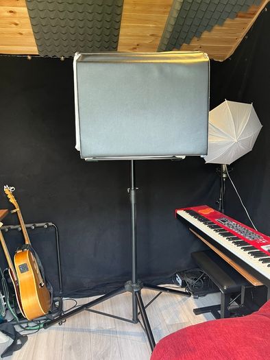 Isovox Mobile Vocal Booth 2 Set Black