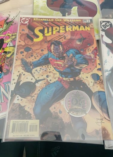 DC Superman signed lot