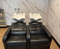 Salon backwash shampoo units