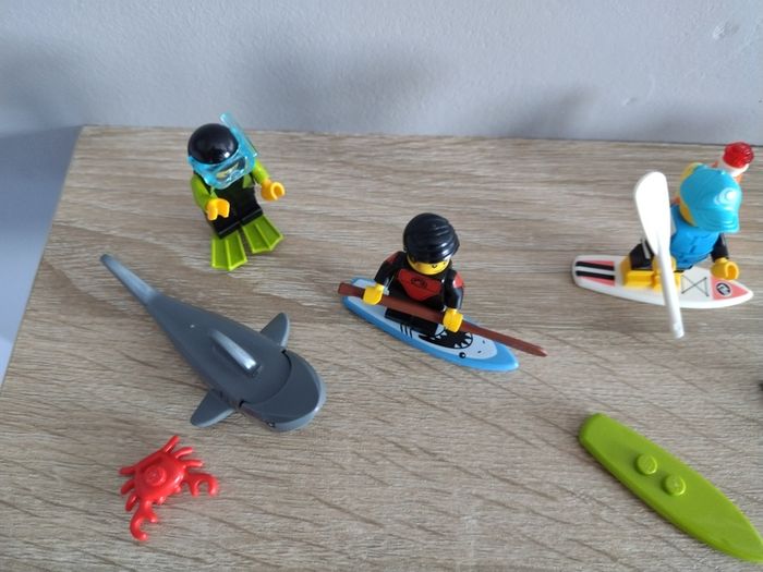 LEGO At The Beach Mini Figure Collection