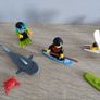 LEGO At The Beach Mini Figure Collection x8 Image 4