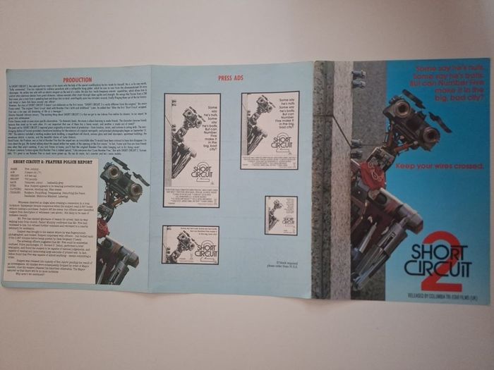 1988 Short Circuit Press Kit