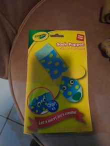 sock puppet craft kit
