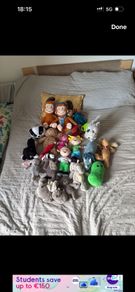 Bundle of soft toys
