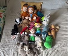 Bundle of soft toys