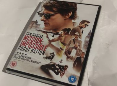 Brand New Mission Impossible Rogue Nation Dvd
