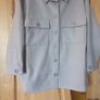 "Isay" Nadya Shirt Jacket - Dark Sand Image 4
