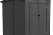 6 x 6 ft Plastic Garden Storage Shed
