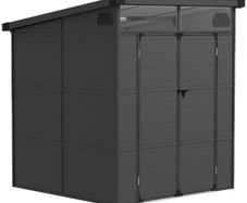 6 x 6 ft Plastic Garden Storage Shed