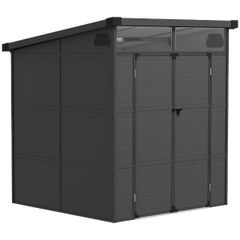 6 x 6 ft Plastic Garden Storage Shed