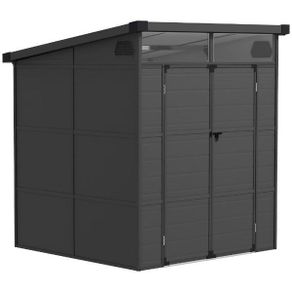 6 x 6 ft Plastic Garden Storage Shed