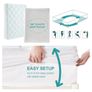 Memory Foam Mattress topper double Image 3
