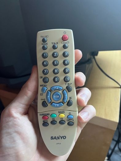 Sanyo 20" CRT (with original remote)