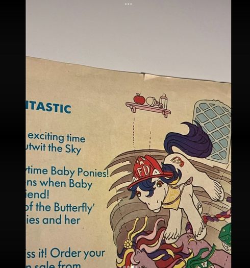 1989 Hasbro  My Little Pony magazine/comic No 120 New Year's Edition