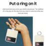 Original Samsung Z Flip 3 Samsung Galaxy Z Flip3 5G Clear Cover with Ring Image 7