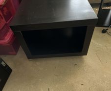 Side or coffee table with storage
