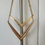New Look Double Chain Gold Necklace Image 2