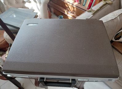 Vintage hard shell briefcase