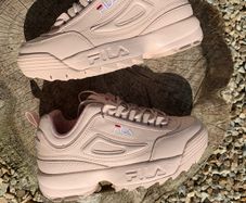New Premium Pink FILA II Disruptors