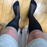 Sheer Socks Over The Calf for Men Image 6