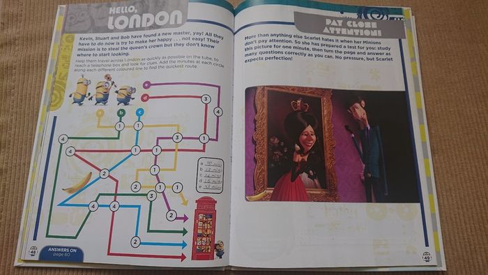 The Minion Annual 2016 and Minions Sticker Book