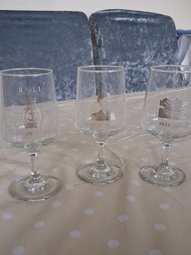Commerative RNLI Goblets