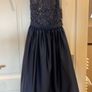 Girls stunning occasion party dress by Sugar Plum Navy Image 6