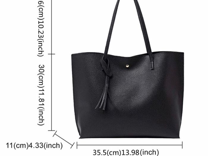 Tote Bag for Women,Ladies Handbag,Soft PU Leather Large Capacity Women's Top Handle Shoulder Bag