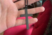 Metal Cross Necklace