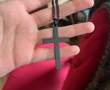 Metal Cross Necklace