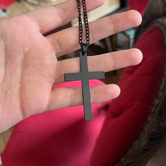 Metal Cross Necklace