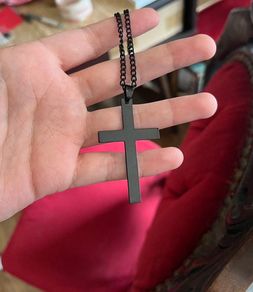 Metal Cross Necklace