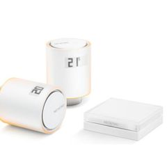 Netatmo Intelligent Radiator Valve & Hub Starter Pack - 2 Pack