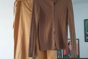 Gant Wool Rich Cable Knit Cardigan Size Medium