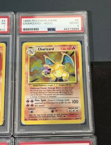 Charizard Graded - PSA 2