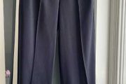 M&amp;S black trousers with white side stripe and pockets Sz 10 (Short) - Bnwot - Rrp 34 (New)