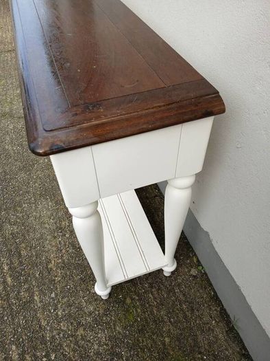 Console table solid wood