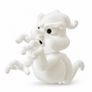 Grumpy Ghost Through the Window - 3D - Halloween Decor - 3 Sizes Image 3