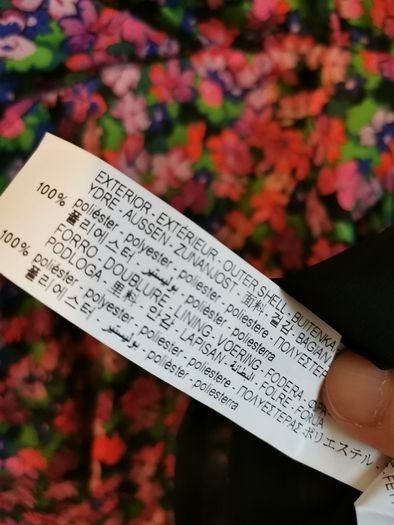 BNWT - Zara Floral Print Dress Size M
