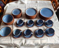 Discontinued Denby Juice Berry dinner set