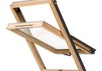 roof window with flashing