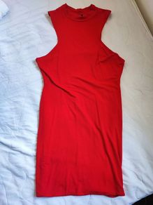 Missguided red dress