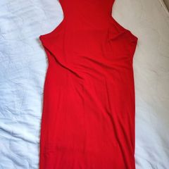 Missguided red dress