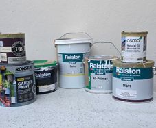 Paint - Ralston, Farrow & Ball, Osmo & Ronseal - New & Part Used