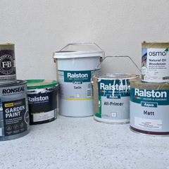 Paint - Ralston, Farrow & Ball, Osmo & Ronseal - New & Part Used
