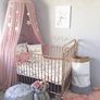Children Bed Canopy Round Dome, Nursery Decorations, Cotton Mosquito Net, Kids Princess Play Tents, Room Decoration Image 3