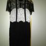 Beautiful black and white lace dress Image 6