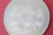 South Africa 1924  Half Crown George V Silver Coin