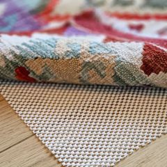 Anti-slip underlay rug gripper, silicon mesh, non sticky
